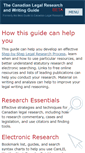 Mobile Screenshot of legalresearch.org