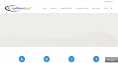Desktop Screenshot of legalresearch.com